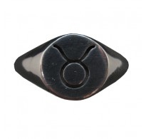R002147 Genuine Sterling Silver Ring Zodiac Sign Taurus Hallmarked Solid 925 Handmade